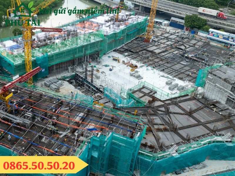 Công trình sử dụng lưới bao che 3M X 50M