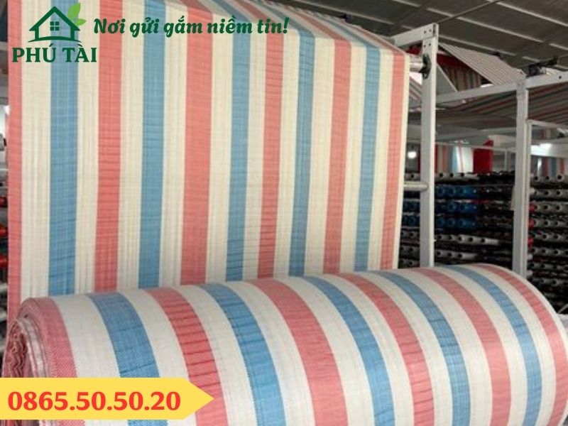 Cung cấp bạt sọc kích thước 6mx50m giá rẻ