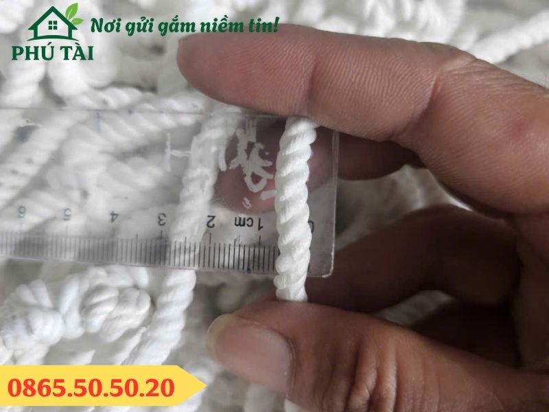 Đường kính sợi lưới 4mm