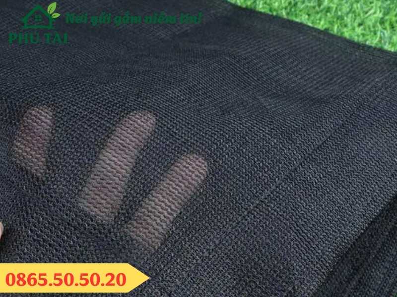 Gia công lưới che nắng dệt kim màu đen