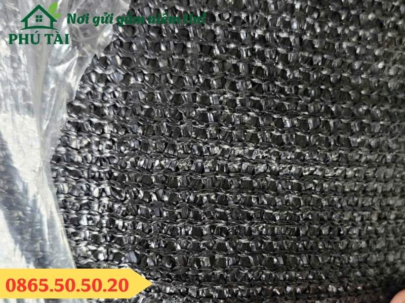 Hình ảnh thực tế lưới che nắng dệt kim 90% sợi dẹt