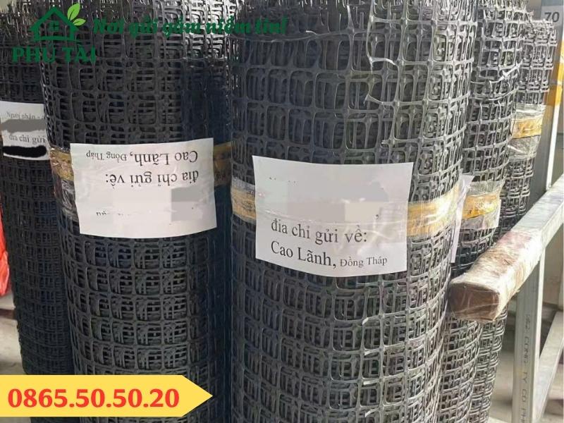 Hỗ trợ gửi lưới nhựa hdpe ra chành cho khách hàng ở xa
