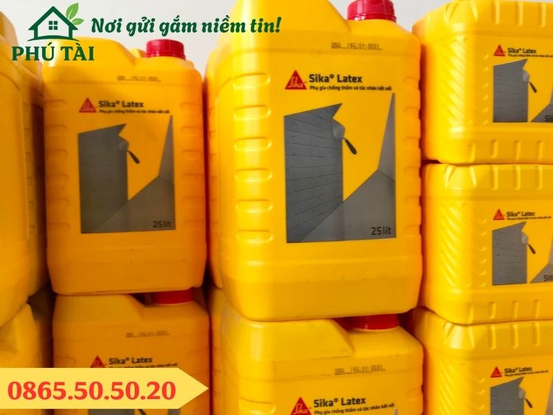 Kho hàng sika latex 25 lít