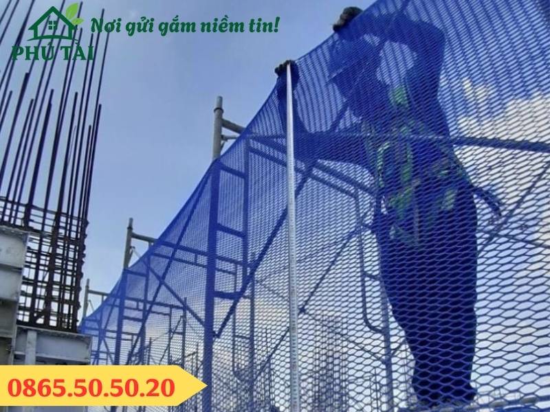 Lắp dựng lưới an toàn chống rơi
