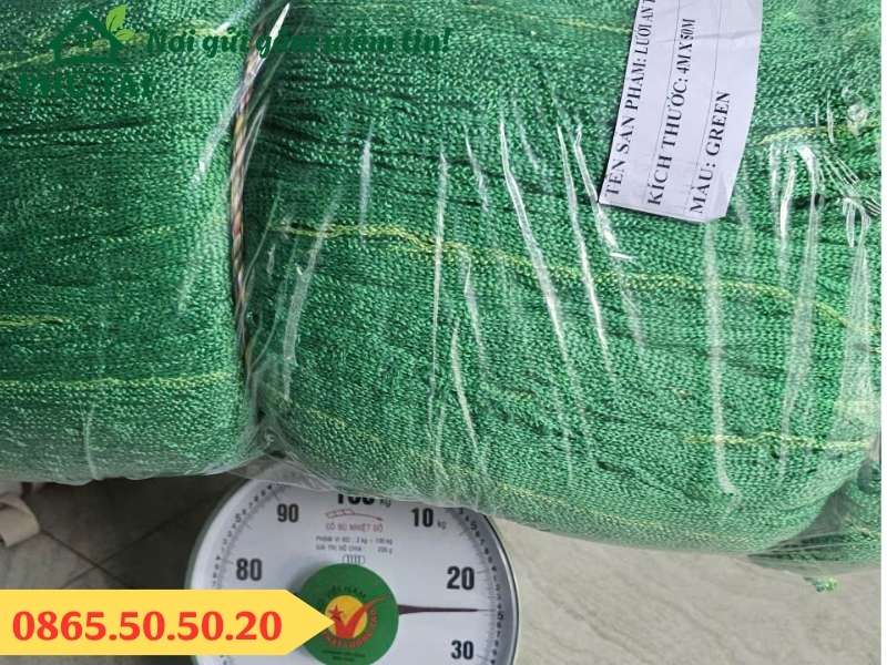 Lưới an toàn chống rơi khổ 4m, định lượng 120g