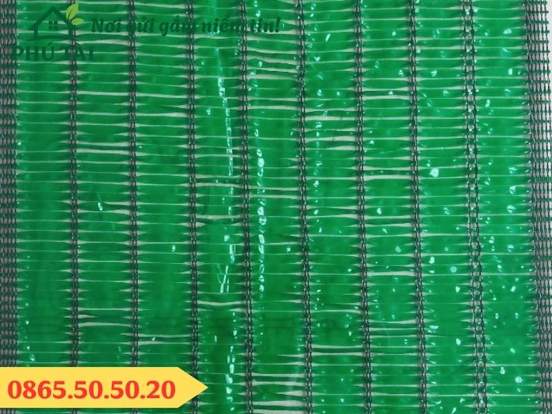 Lưới lan che nắng 50% màu xanh lá