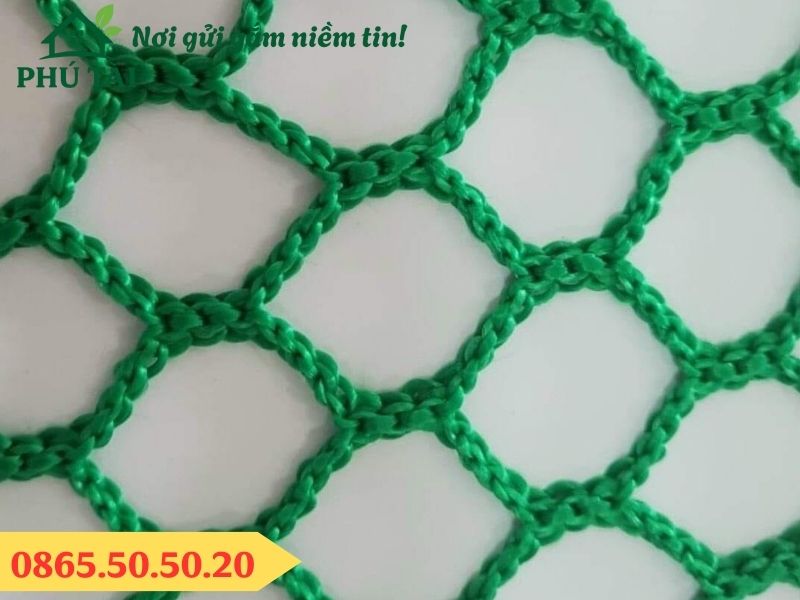 Mắt lưới 2,5cm x 2,5cm lưới an toàn khổ 4m