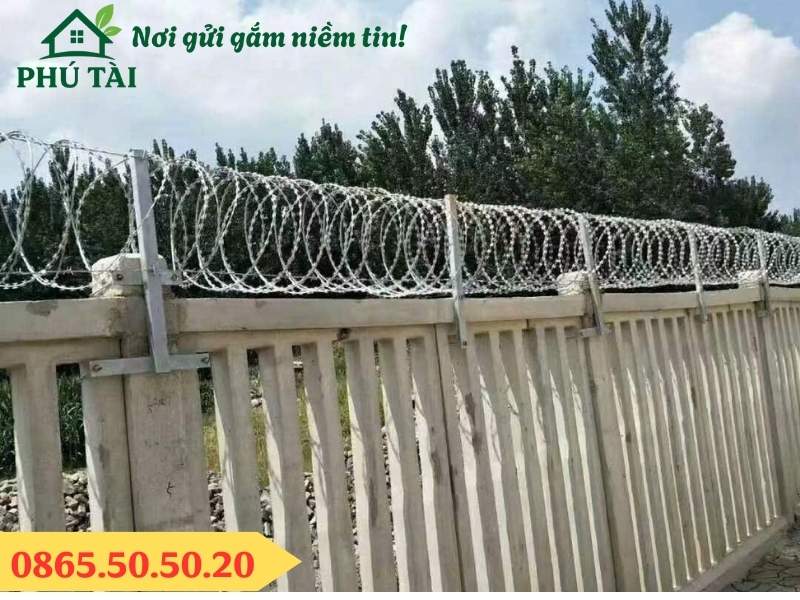 Ngăn chặn xâm nhập bằng kẽm dao lưỡi lam