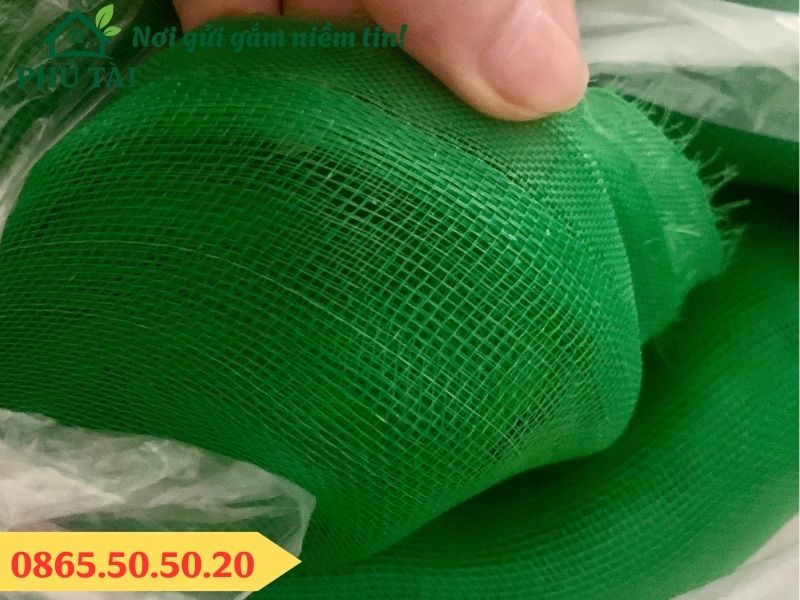 Sợi lưới mùng bao che công trình