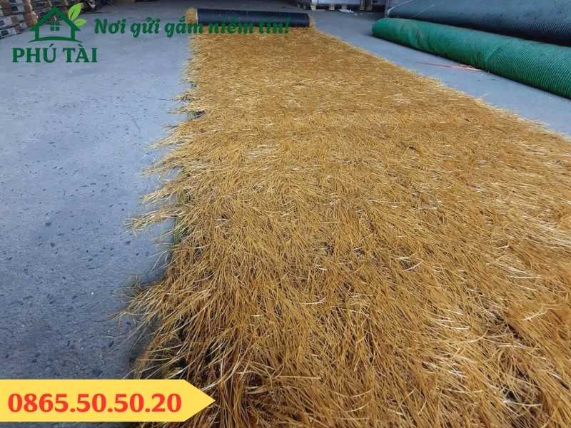 Thảm rơm vàng giá rẻ