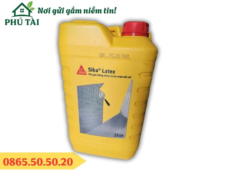 Thùng sika latex 25 lít
