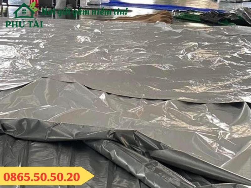 Xưởng sản xuất và gia công bạt trắng xám theo yêu cầu