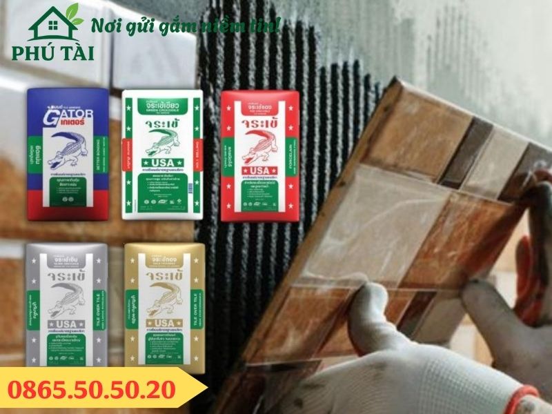 Các loại keo dán gạch cá sấu