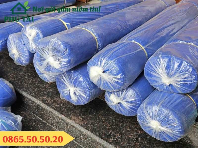 Lưới bao che giàn giáo màu xanh dương