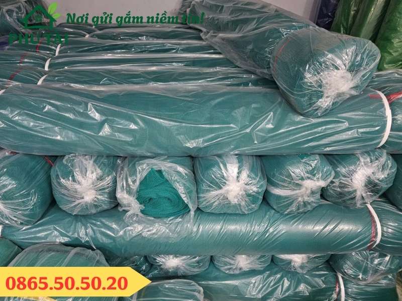Lưới bao che xanh lá khổ 4m giá rẻ tại Phú Tài