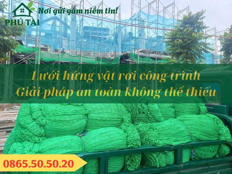 [#1] Lưới Hứng Vật Rơi Công Trình – Giải Pháp An Toàn Không Thể Thiếu