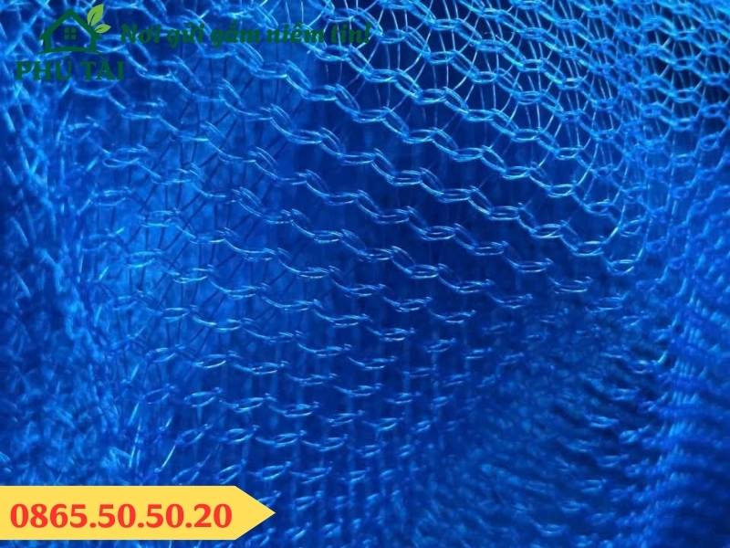 Sợi lưới bao che xanh dương chắc chắn giúc tăng tuổi thọ lưới