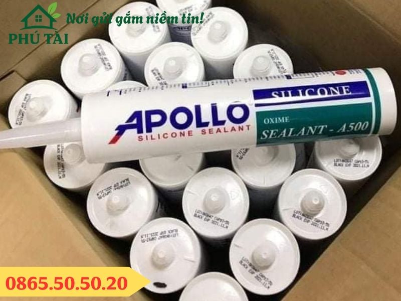 Thùng keo silicone apollo A500 25 chai