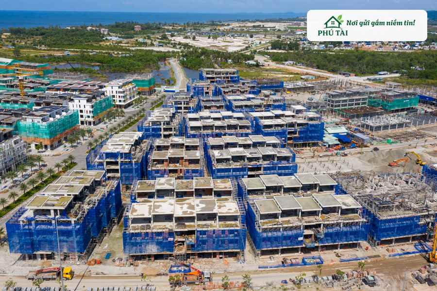thi công lưới bao che công trình Phú Quốc chống bụi gió biển cho công trình cao cấp